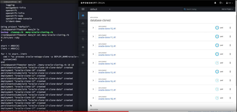 Featured image of post Oracle on OpenShift/Kubernetes with NetApp PVC Cloning